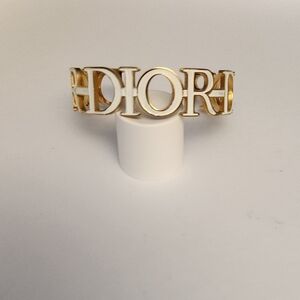 Dior Gold and White Bracelet